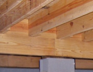 Removing floor joist insulation if aged or damaged