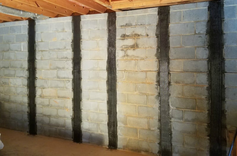 basement wall repair