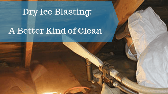 Using dry ice for mold remediation in crawl spaces and basements