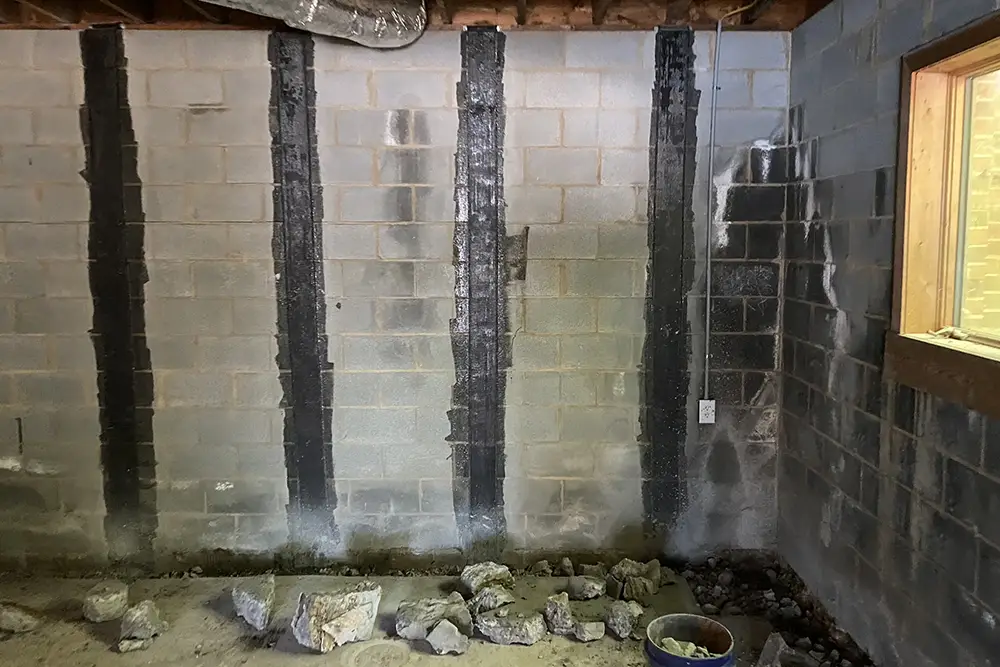Basement Wall Repair