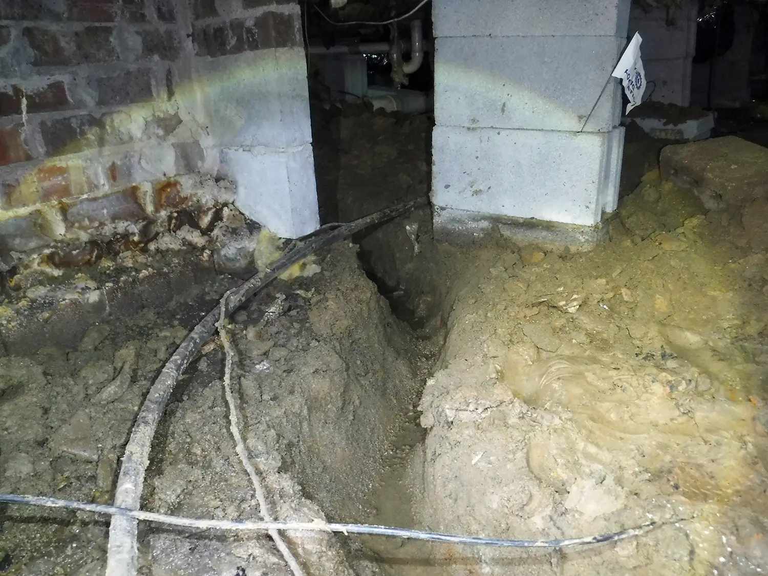Crawl Space Drainage