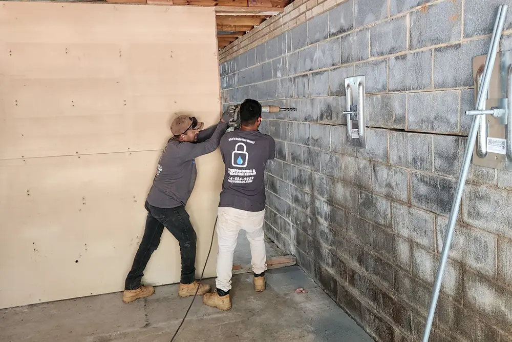 Basement Wall Repair