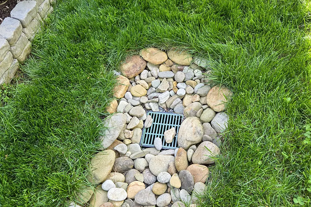 Catch Basin and Drain System