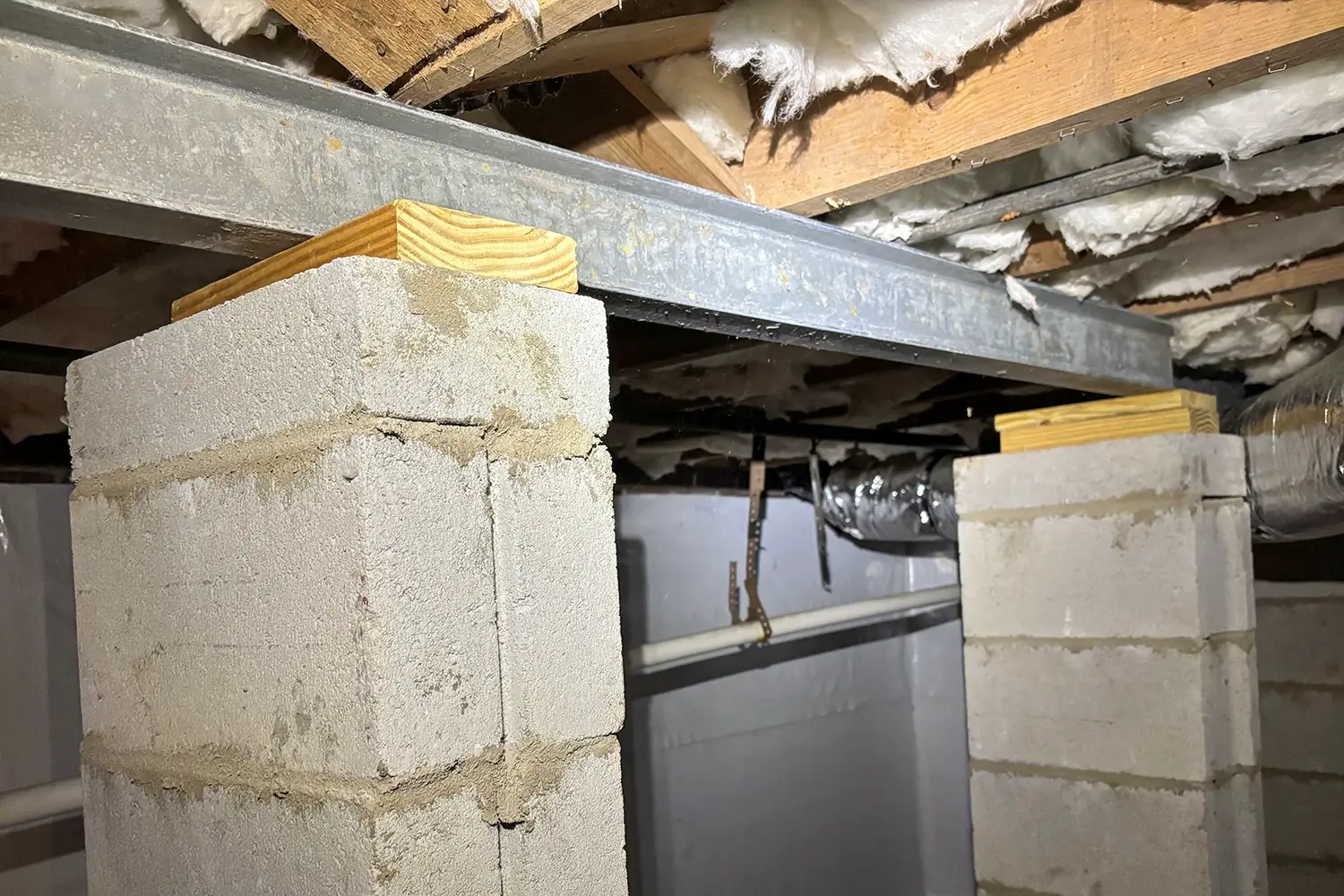 W4 Steel Beam Support