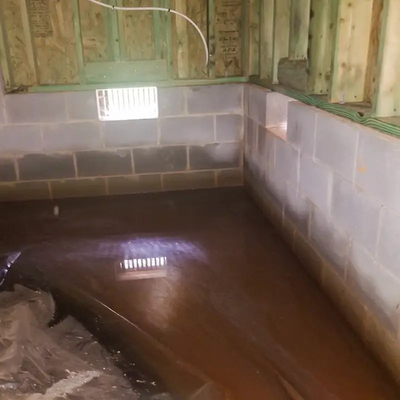 Crawl Space Standing Water